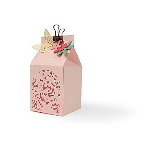 SIZZIX THINLITS ЩАНЦИ ЗА ИЗРЯЗВАНЕ - FLORAL FAVOUR BOX