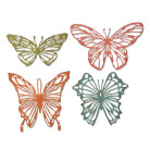 SIZZIX THINLITS ЩАНЦИ ЗА ИЗРЯЗВАНЕ - SCRIBBLY BUTTERFLIES