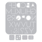 SIZZIX THINLITS ЩАНЦИ ЗА ИЗРЯЗВАНЕ - DECORATIVE TYPE