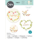 SIZZIX THINLITS ЩАНЦИ ЗА ИЗРЯЗВАНЕ - MINI LOVE BIRDS
