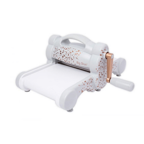 SIZZIX BIG SHOT MACHINE ONLY LIMITED EDITION GRAY&ROSE GOLD