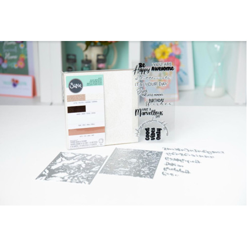 SIZZIX BIG SHOT STARTER KIT LIMITED EDITION GRAY & ROSE GOLD