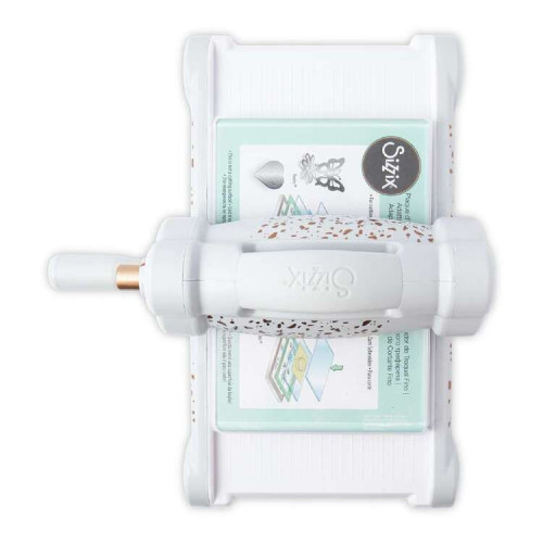 SIZZIX BIG SHOT STARTER KIT LIMITED EDITION GRAY & ROSE GOLD