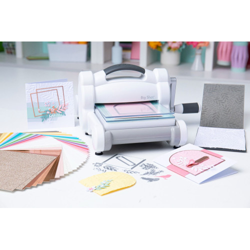 SIZZIX BIG SHOT PLUS STARTER KIT МАШИНА ЗА ИЗРЯЗВАНЕ А5