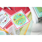 SIZZIX THINLITS ЩАНЦИ ЗА ИЗРЯЗВАНЕ -TULIPS AND BLOOMS CIRCLE