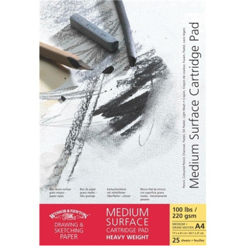 W&N СКИЦНИК MEDIUM SURFACE А3, 25 Л, 220 ГР - 6689733