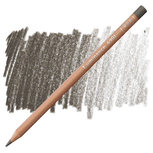 CARAN D'ACHE COLORED PENCILS LUMINANCE - FRENCH GREY 808