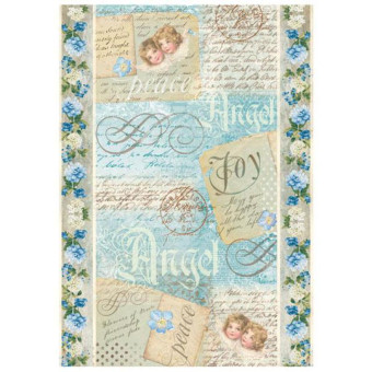 STAMPERIA DECOUPAGE RICE PAPER A4 - DFSA4009