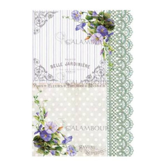 CALAMBOUR DECOUPAGE PAPER 48/33 CM - TCR 18
