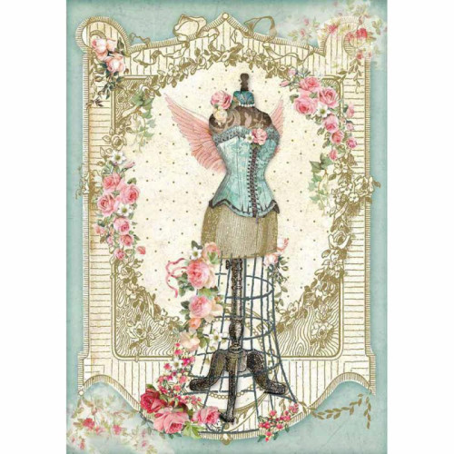 STAMPERIA DECOUPAGE RICE PAPER A4 - DFSA4343
