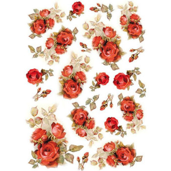 STAMPERIA DECOUPAGE RICE PAPER A4 - DFSA4154