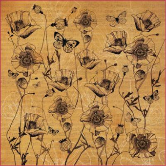 STAMPERIA DECOUPAGE RICE PAPER 50/50 - DFT268