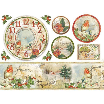 STAMPERIA DECOUPAGE RICE PAPER 48/33 - DFS281