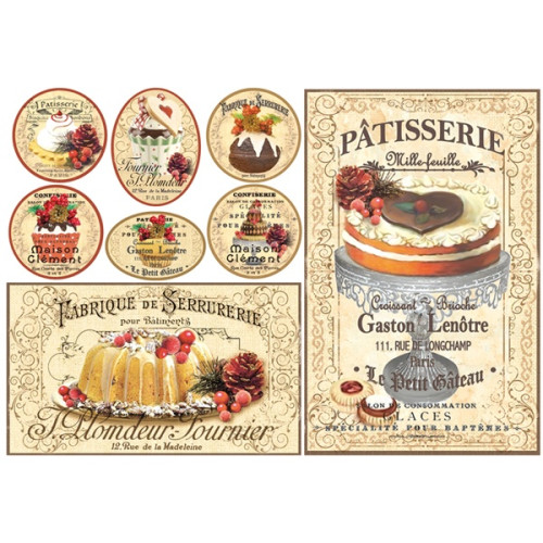STAMPERIA DECOUPAGE RICE PAPER 48/33 - DFS339