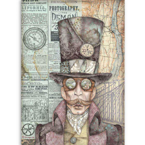 STAMPERIA DECOUPAGE RICE PAPER A4 - DFSA4516