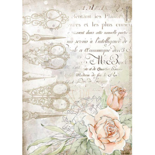 STAMPERIA DECOUPAGE RICE PAPER A4 - DFSA4565