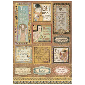 STAMPERIA DECOUPAGE RICE PAPER A4 - DFSA4641