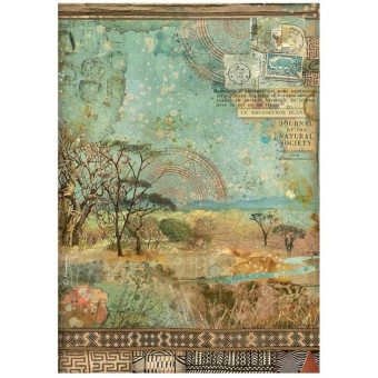 STAMPERIA DECOUPAGE RICE PAPER A4 - DFSA4686