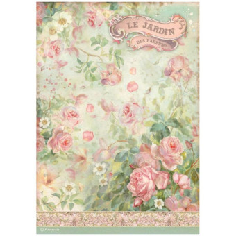 STAMPERIA DECOUPAGE RICE PAPER A4 - DFSA4737