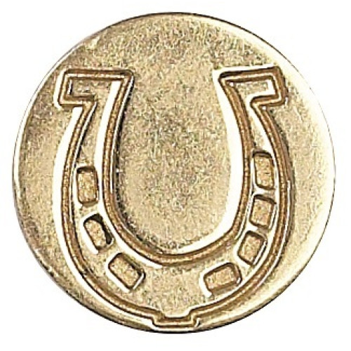 MANUSCRIPT DECORATIVE BRASS SEAL COIN MSH727HRS