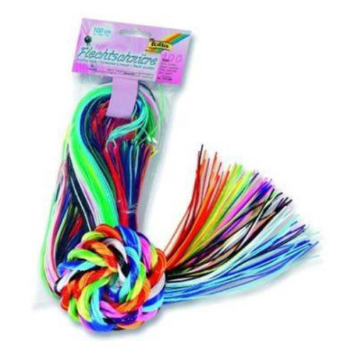 FOLIA NEON CORDS 100 PCS 100 CM ASSORTED