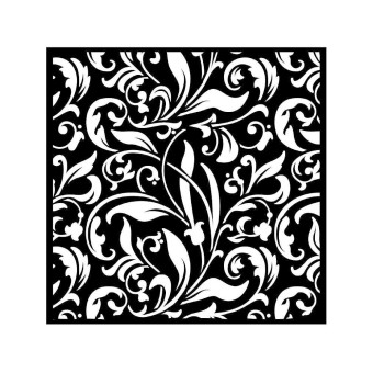 STAMPERIA MEDIA STENCIL - ШАБЛОН 18 Х 18 СМ - KSTDQ-78