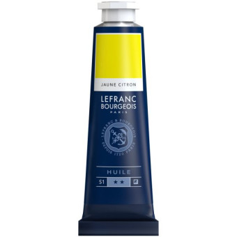 L&B OIL PAINT 40 ML - YELLOW LEMON 169