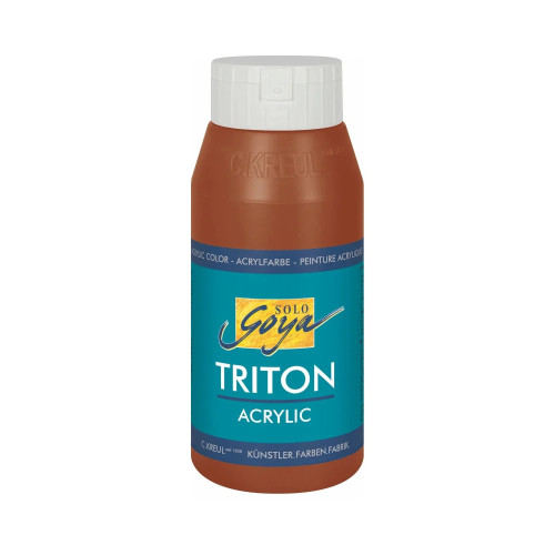 SOLO GOYA АКРИЛНА БОЯ TRITON 750 МЛ. - DARK OXIDE BROWN