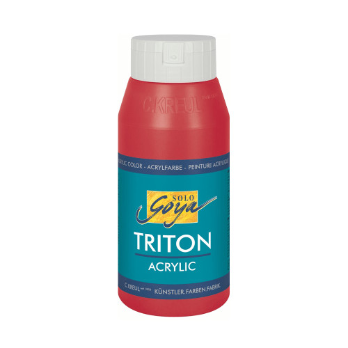 SOLO GOYA АКРИЛНА БОЯ TRITON 750 МЛ. - CARMINE