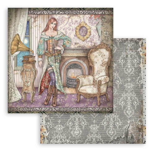 STAMPERIA DESIGNER CARD 30.5/30.5 CM - SBB841