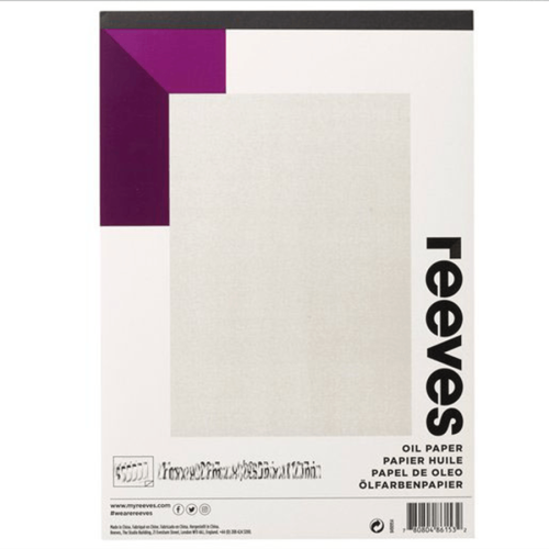 REEVES OIL SKETCHBOOK 21/29.7 CM, 15 SHEETS, 190 G - 8490954