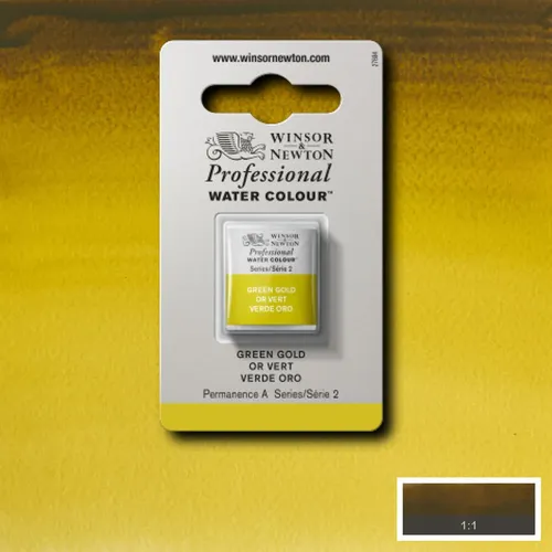 W&N АКВАРЕЛНА БОЯ PROFESSIONAL H/PAN - GREEN GOLD