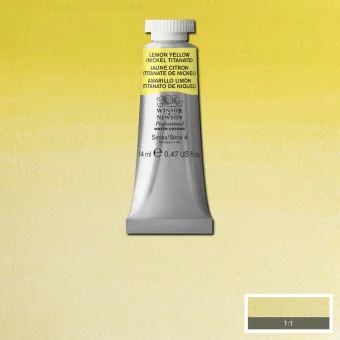 W&N АКВАРЕЛНА БОЯ PROFESSIONAL 14 МЛ - LEMON YELLOW