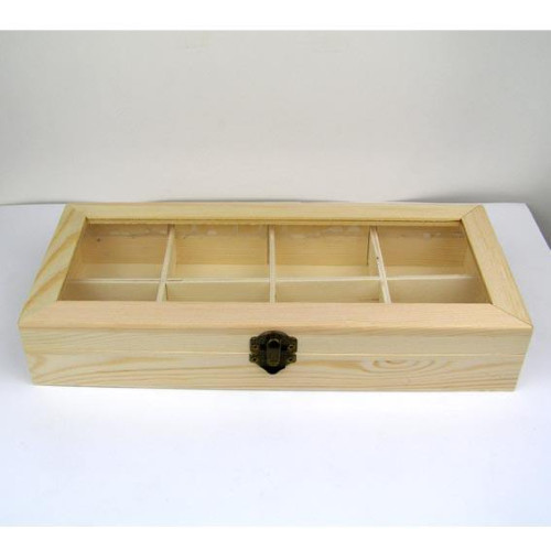 NEWART WOODEN DECORATION BOX - 29/13/5 - AS-WB47