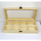 NEWART WOODEN DECORATION BOX - 29/13/5 - AS-WB47