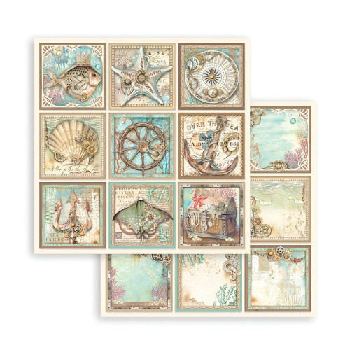 STAMPERIA SONGS OF THE SEA КАРТОН 30,5/30,5 СМ - SBB958