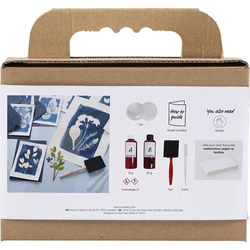 CREATIV CYANOTYPE TOOL KIT КОМПЛЕКТ ЗА ЦИАНОТИПИЯ