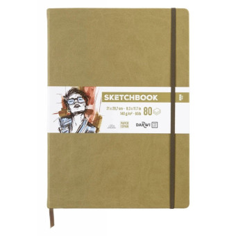 DARWI DFY СКИЦНИК A4 80Л 140G KHAKI DF80021290005C