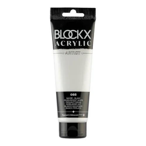 BLOCKX АКРИЛНА БОЯ PEARLESCENT WHITE 120ML 60085BXC