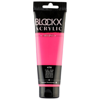 BLOCKX АКРИЛНА БОЯ FLUO PINK 120ML 60478BXC