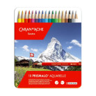 CARAN D'ACHE АКВАРЕЛНИ МОЛИВИ PRISMALO КОМПЛЕКТ 18 ЦВ