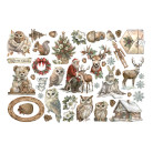 STAMPERIA THE OWL'S HOUSE EPHEMERA - DFLCT67