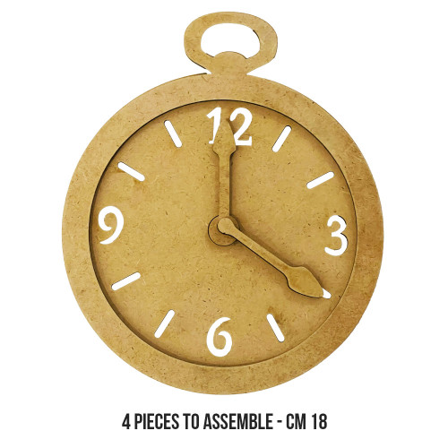 STAMPERIA MASTER OF MAGIC МДФ ЕЛЕМЕНТИ CLOCK - KLSM38