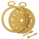 STAMPERIA MASTER OF MAGIC МДФ ЕЛЕМЕНТИ CLOCK - KLSM38