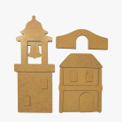 STAMPERIA SILENT SEA MDF ELEMENTS BELL TOWER - KLSM47