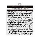 STAMPERIA MASQUERADE TEMPLATE 12 X 12 CM - KSTDS - 10