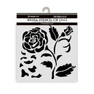 STAMPERIA HOUSE OF ROSES ШАБЛОН 12 Х 12 СМ-KSTDS-36