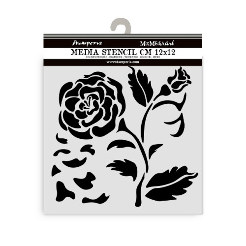 STAMPERIA HOUSE OF ROSES ШАБЛОН 12 Х 12 СМ-KSTDS-36