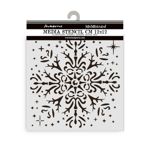 STAMPERIA THE OWL'S HOUSE TEMPLATE 12 X 12 CM - KSTDS-52