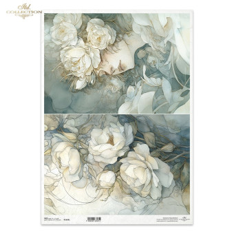ITD COLLECTION DECOUPAGE RICE PAPER A4 - R1529